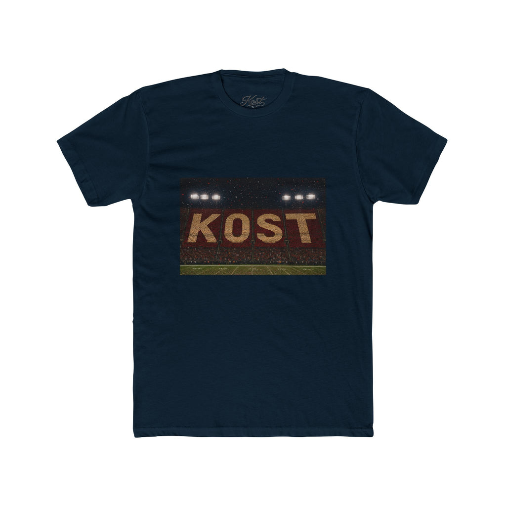 KOST Stadium Lights Graphic Tee — Vintage Sports Field Logo T-Shirt