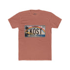 Hawaii License Plate Tee – KOST Aloha State Retro Palm Rainbow T-Shirt