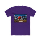 Baseball Graphic Tee — "KOST" Red Ball Field Design