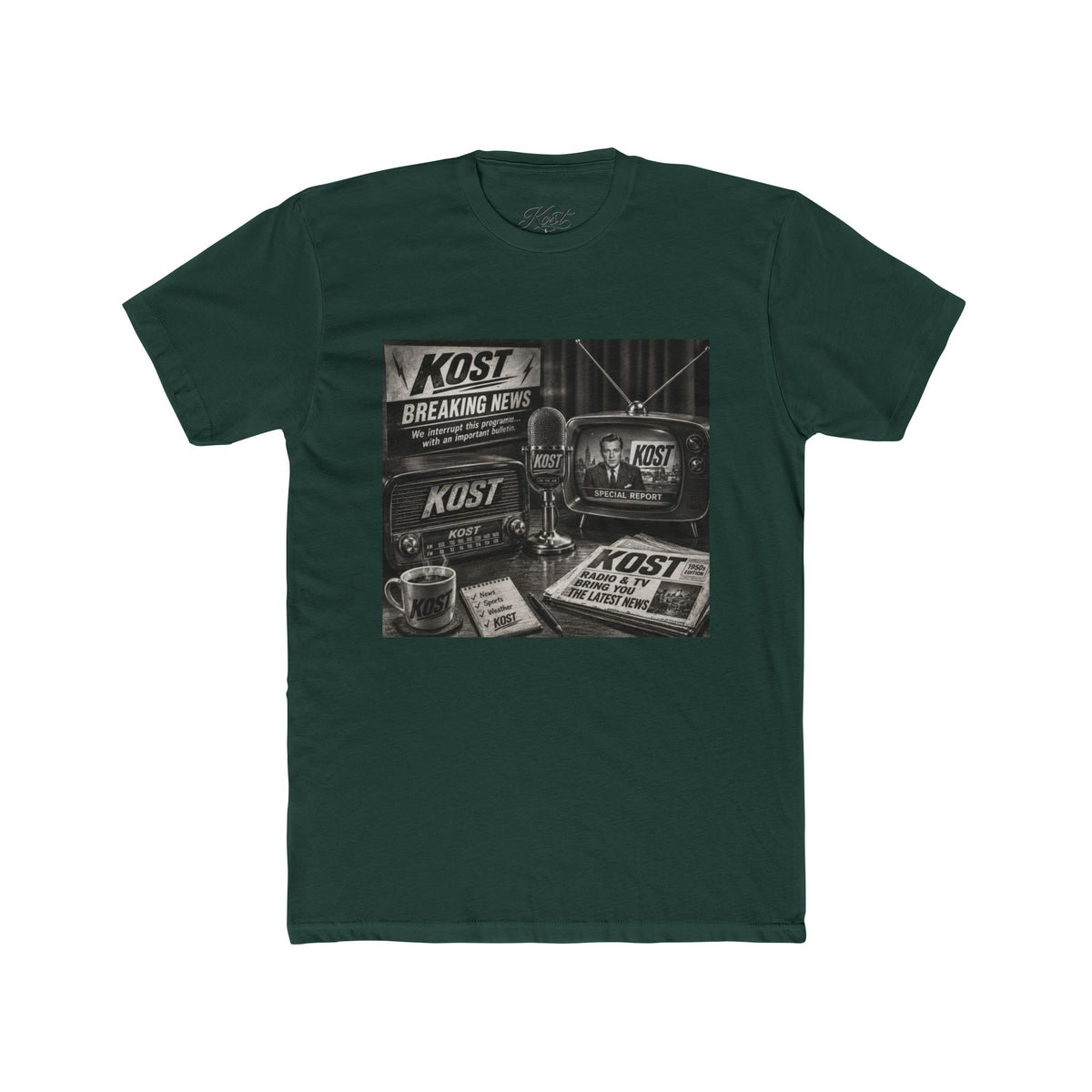 Unisex Cotton Crew Tee