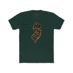 New Jersey Outline T-Shirt with 'KOP' Lettering – State Pride Tee