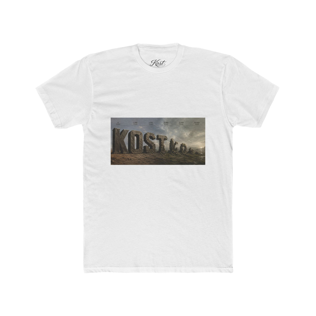 KOSTKO Mountain Landscape Graphic T-Shirt