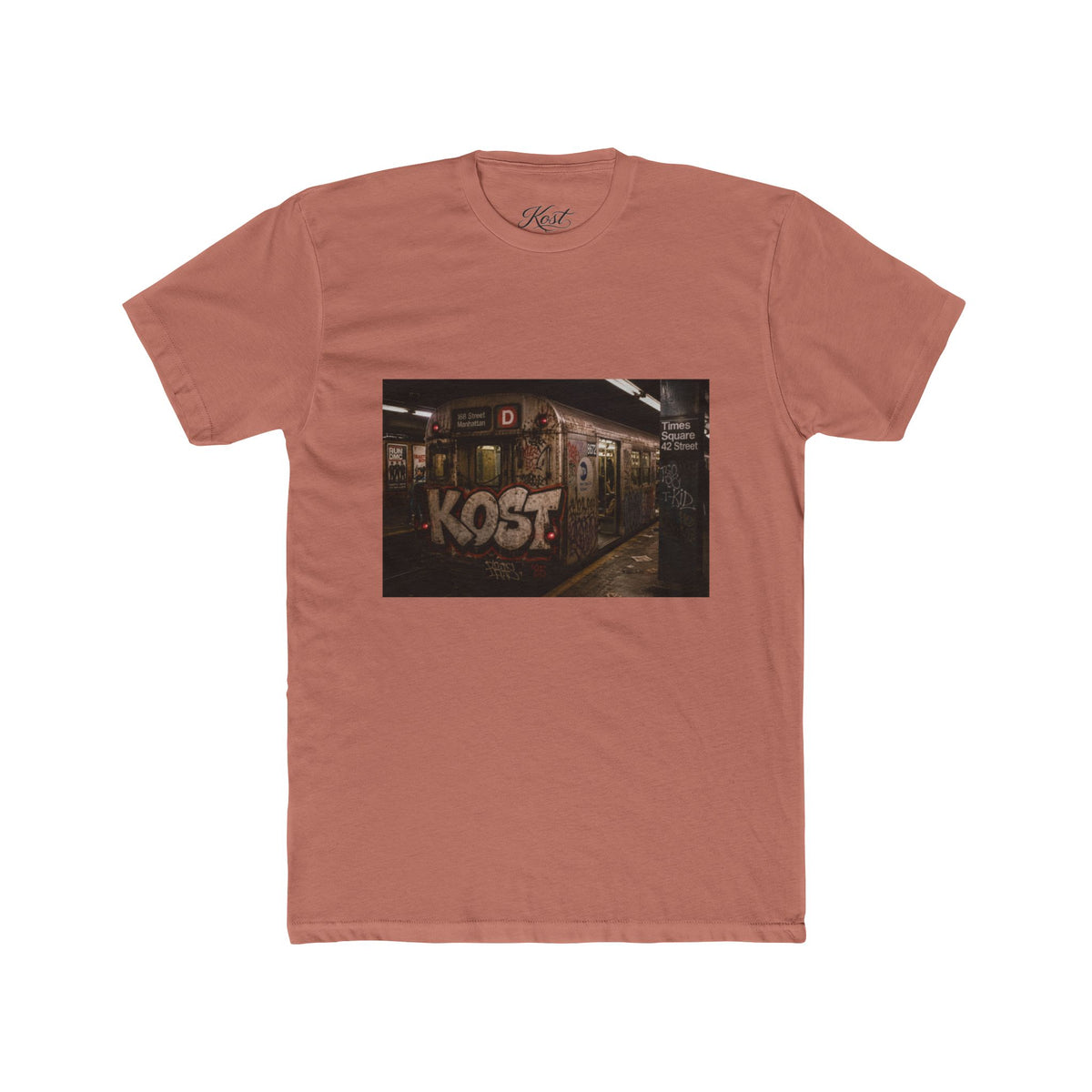 KOST Subway Graffiti Tee — Urban Streetwear Graphic T-Shirt