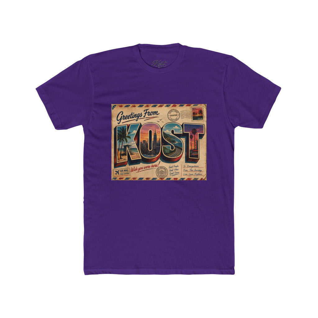Greetings From KOST Vintage Postcard Tee