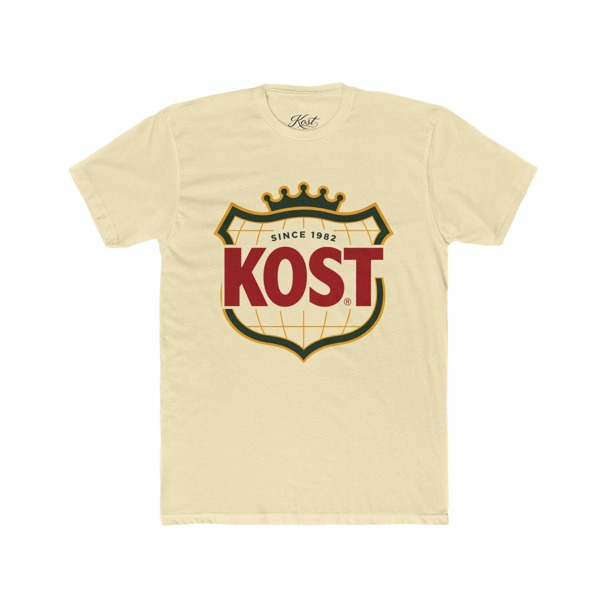 KOST Crest Tee — Vintage Crown Logo Shirt