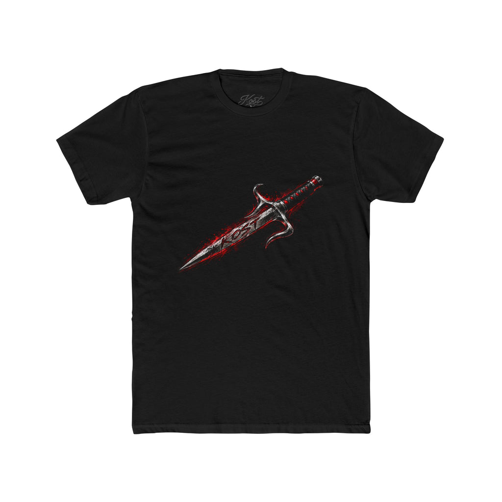 Vintage Sword Graphic Cotton T-Shirt