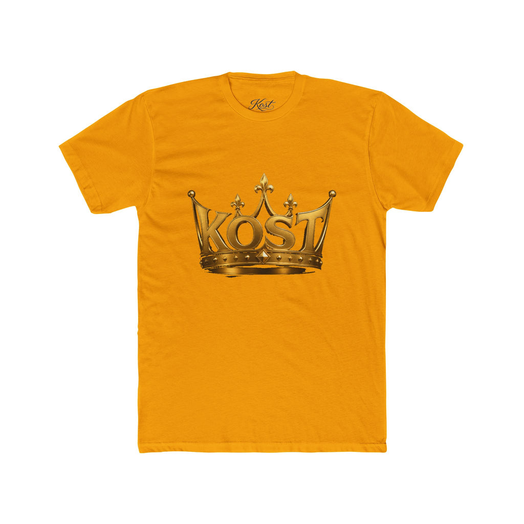 KOST Crown Graphic Tee — Gold Crown Logo T‑Shirt