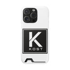 KOST Logo Phone Case with Card Holder