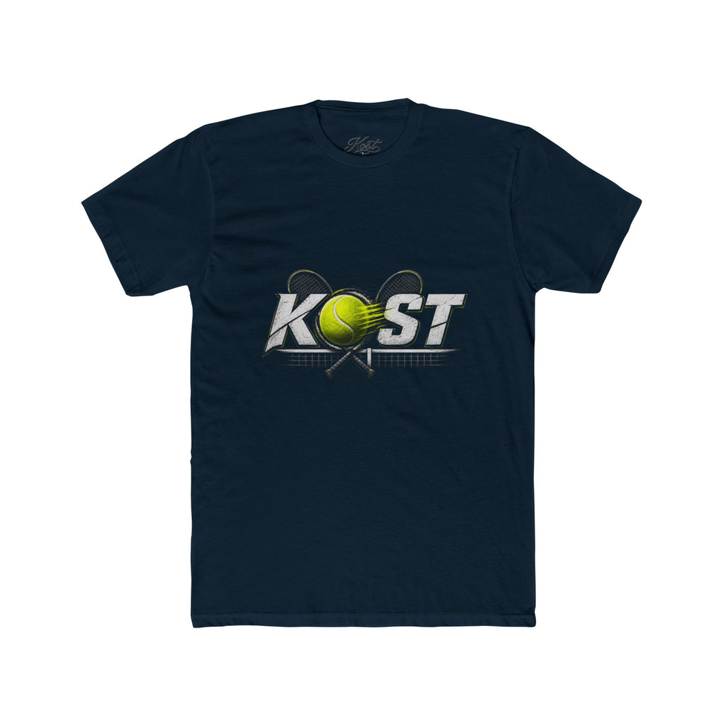 Tennis Boost Graphic Tee — Vintage Ball & Racket Sports Shirt