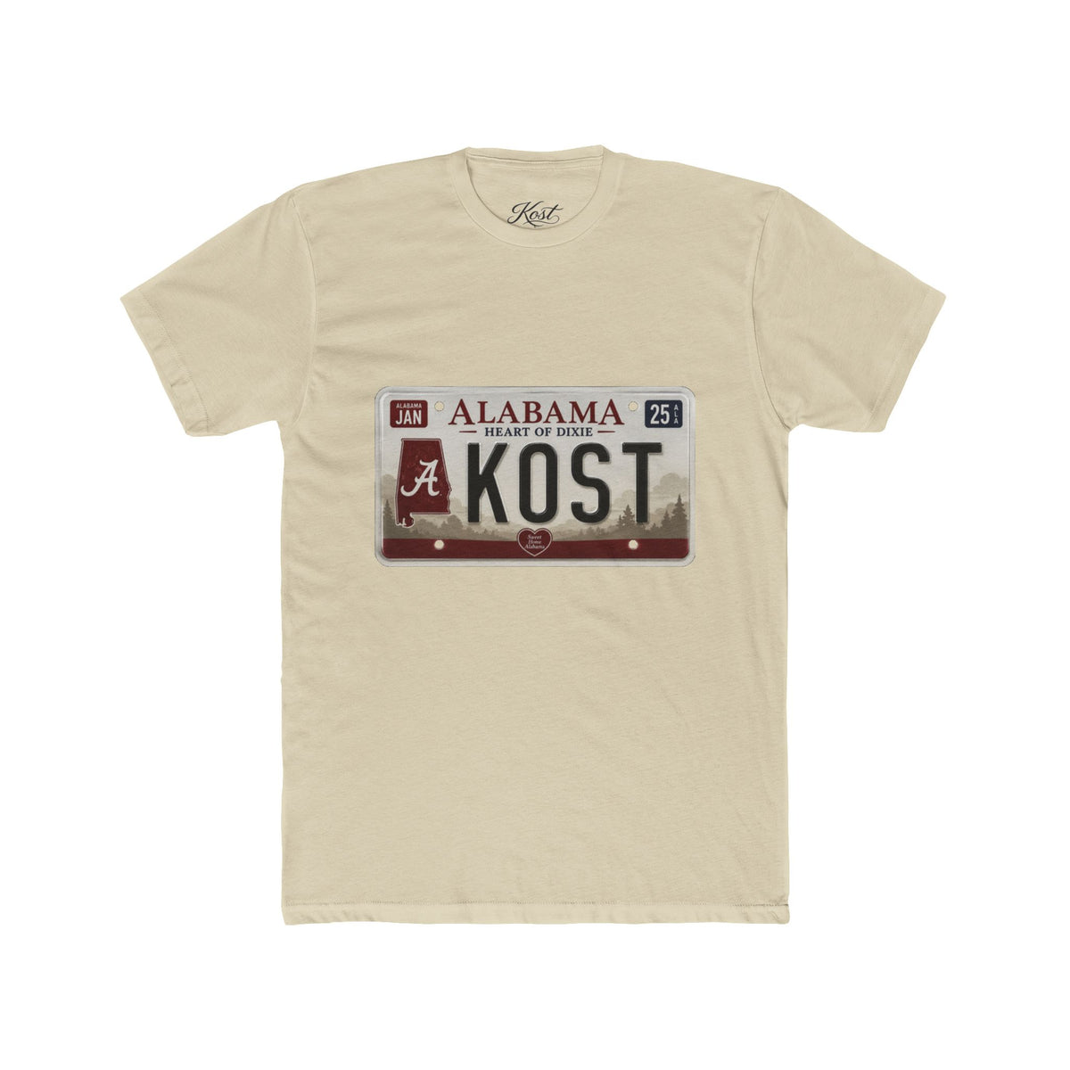 Alabama License Plate 'KOST' T-Shirt
