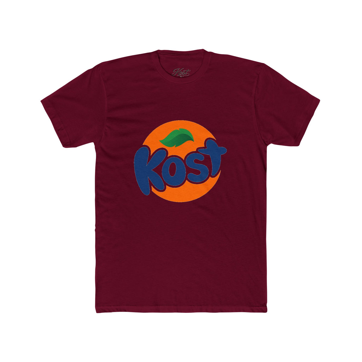 Kost Orange Logo Tee — Retro Citrus Graphic T-Shirt