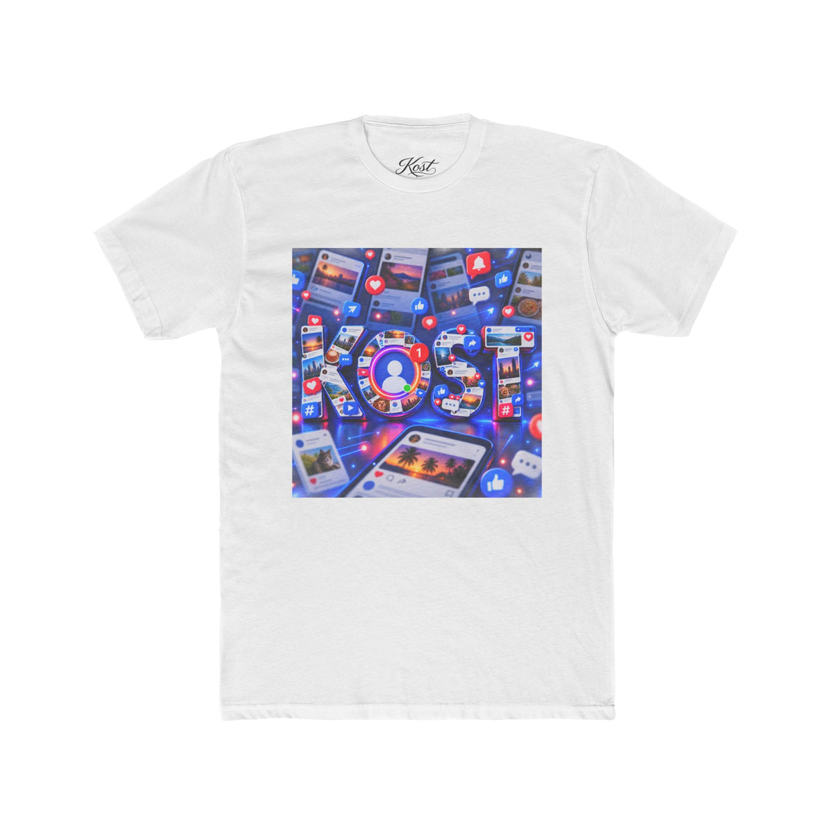 Social Media Connection Graphic Tee