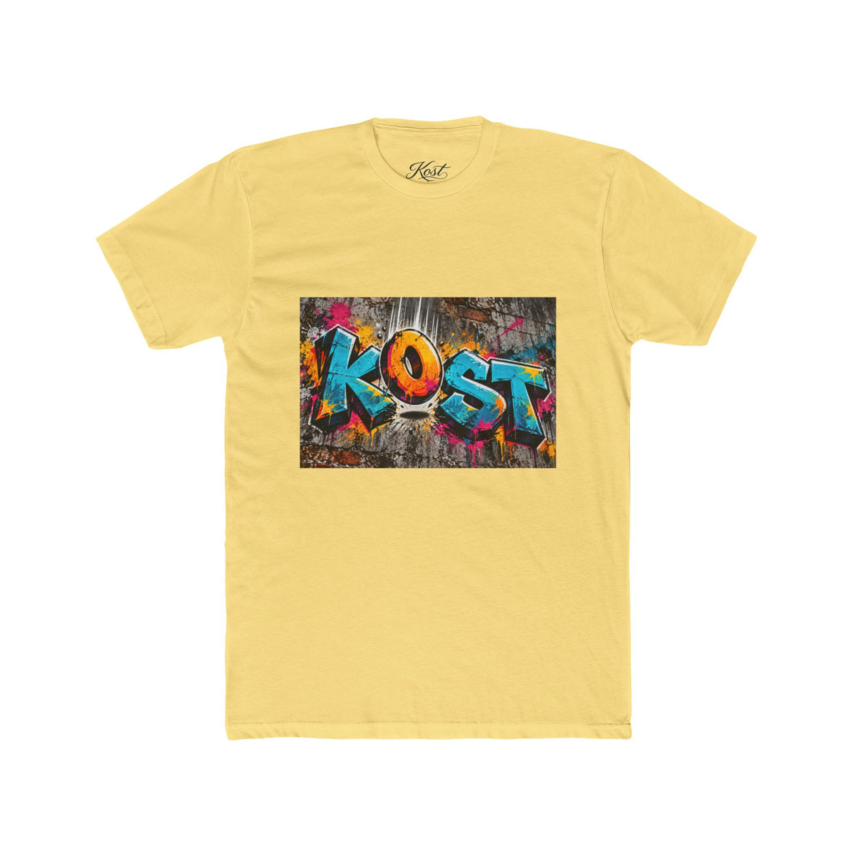 KOST Graffiti Tee — Colorful Urban Street Art T-Shirt