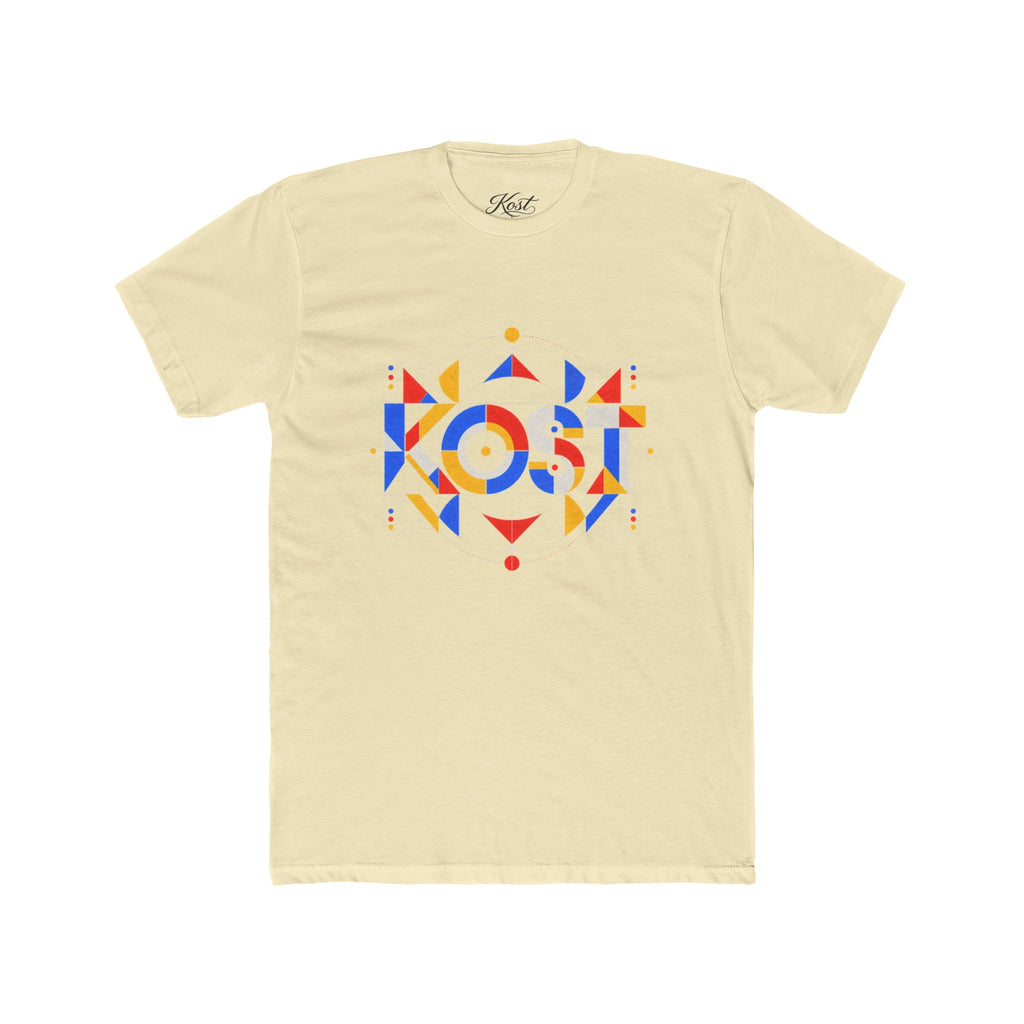 Lost Geometric Tee — Colorful Abstract Graphic T-Shirt
