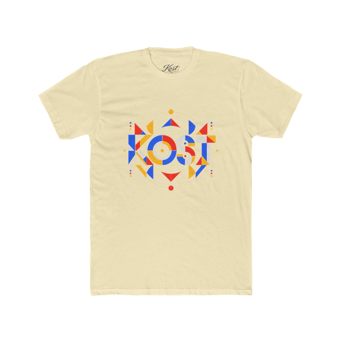 Lost Geometric Tee — Colorful Abstract Graphic T-Shirt