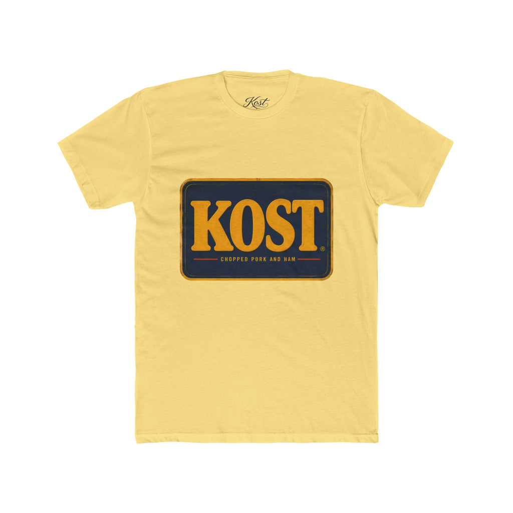 KOST Retro Logo Tee — Vintage Block Letter Graphic T-Shirt