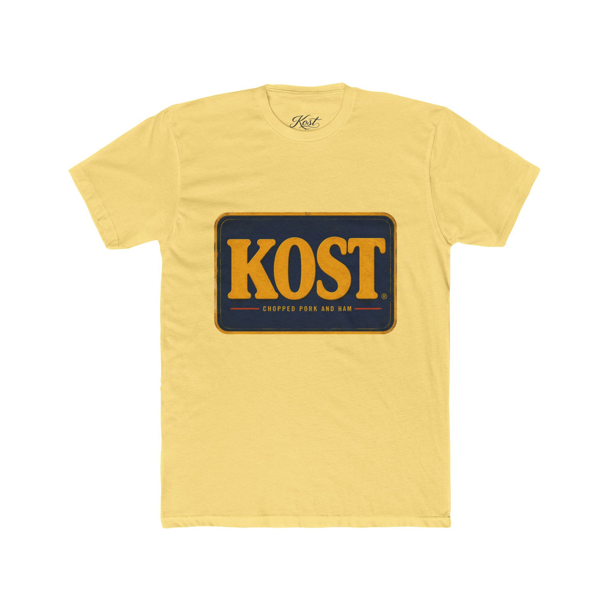 KOST Retro Logo Tee — Vintage Block Letter Graphic T-Shirt