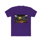 Baseball Stadium Graphic Tee — "Kast" Night Game Design