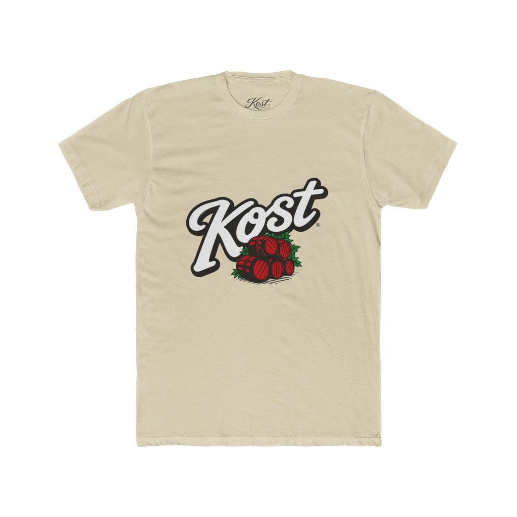 Kost Script Logo T‑Shirt with Strawberry Graphic