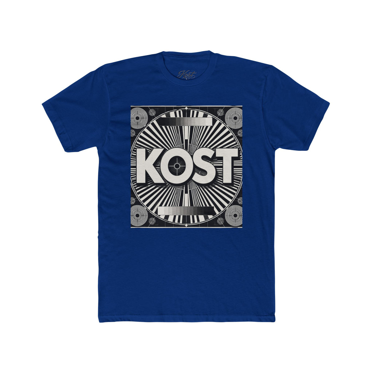 KOST Retro Test Pattern Tee — Vintage TV Signal Graphic T-Shirt
