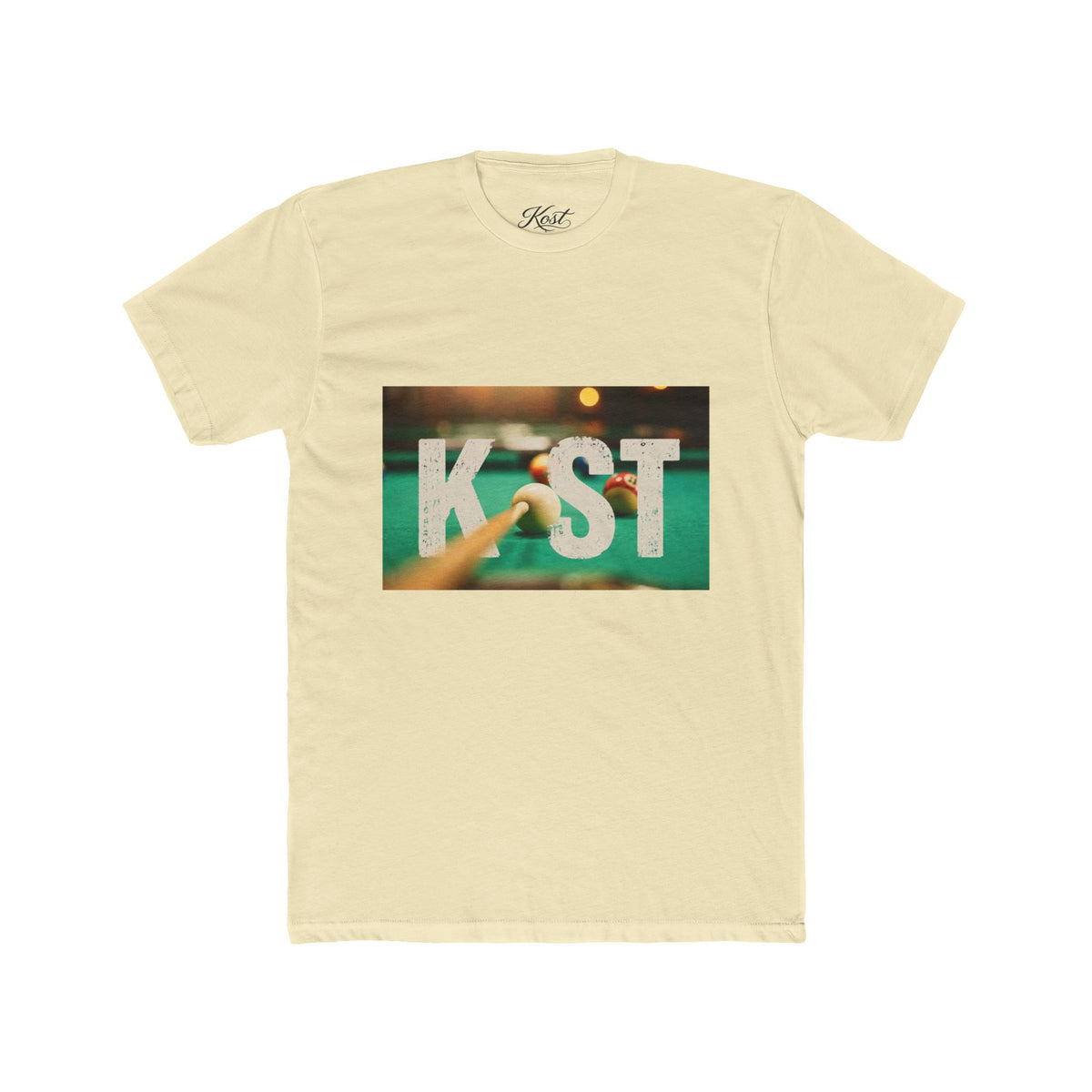 KST Pool Vibes Graphic Tee — Retro Vacation Photo Shirt