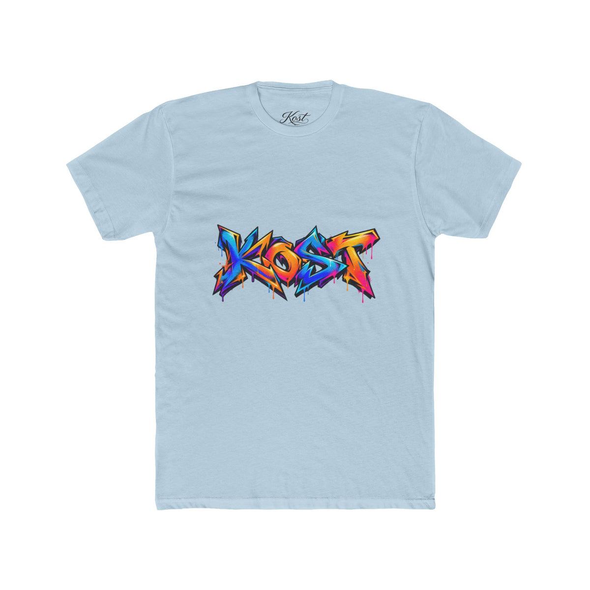 Graffiti 'Kost' Crew Tee — Colorful Street Art Graphic T-Shirt