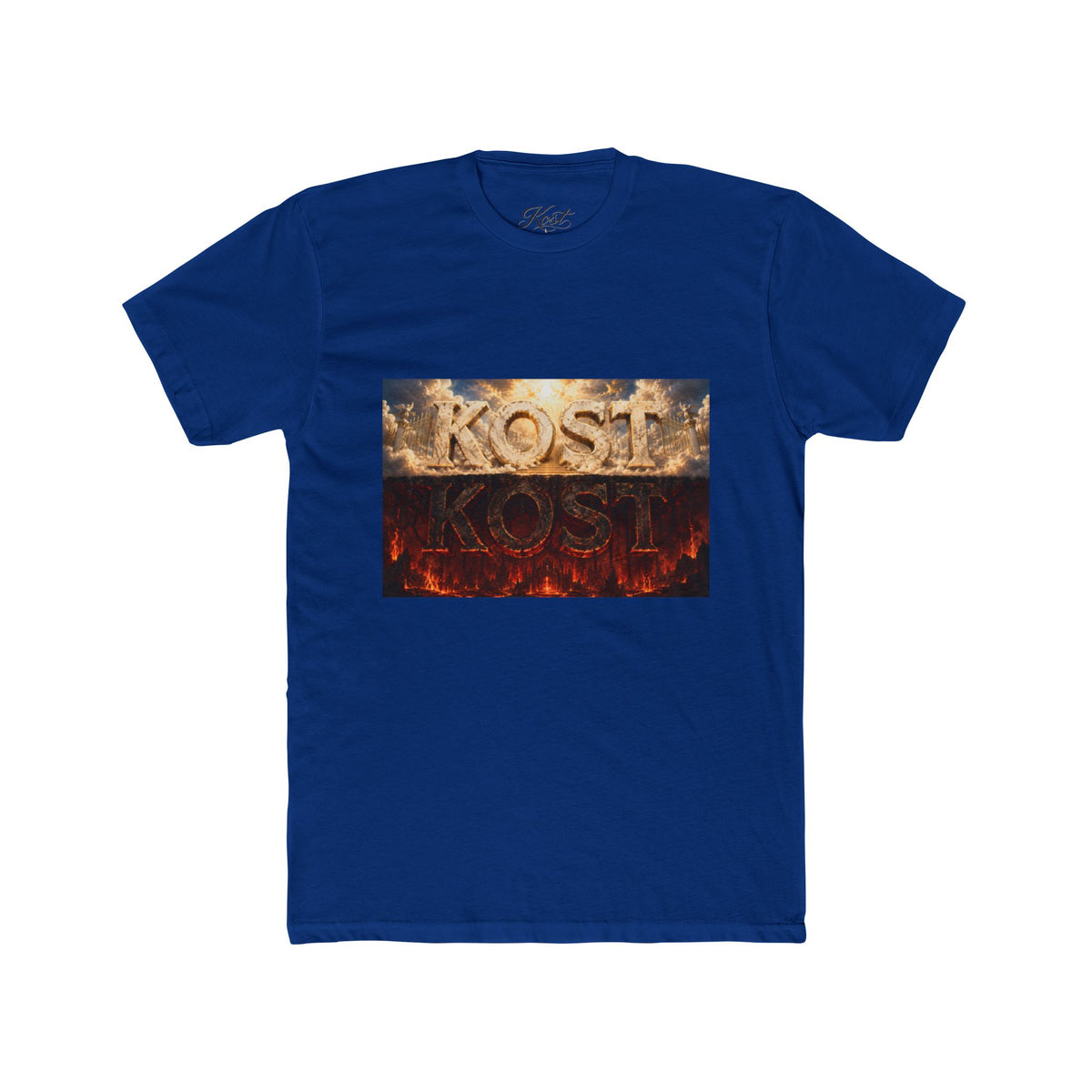 Kost Fiery Smoke Graphic Tee — Rock/Metal Band Style Shirt