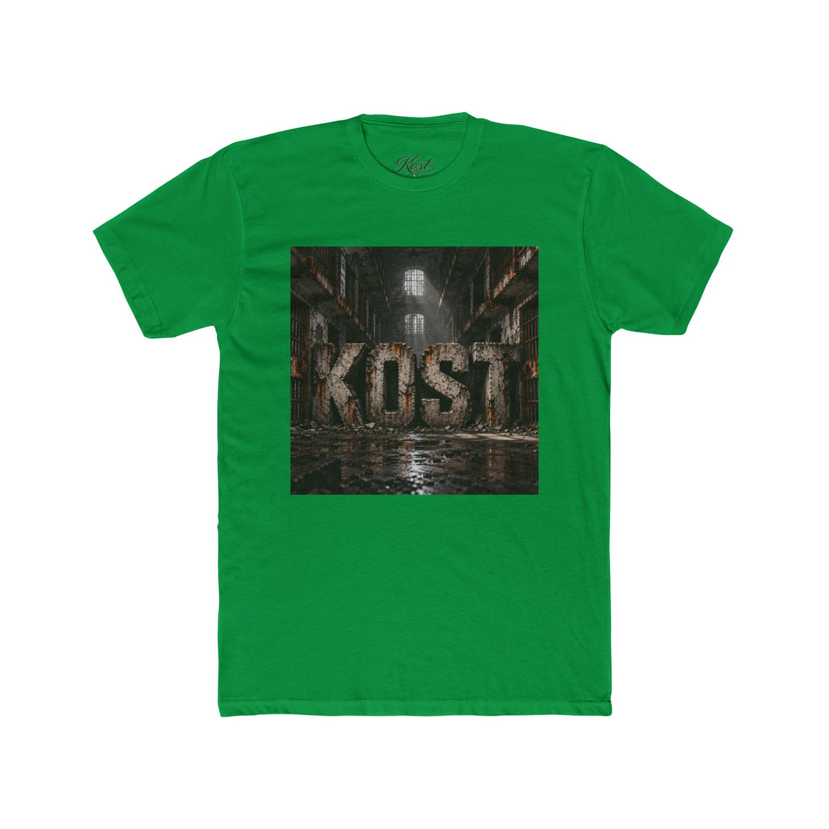 KOST Industrial Graphic Tee — Urban Decay Vintage Lettering Shirt