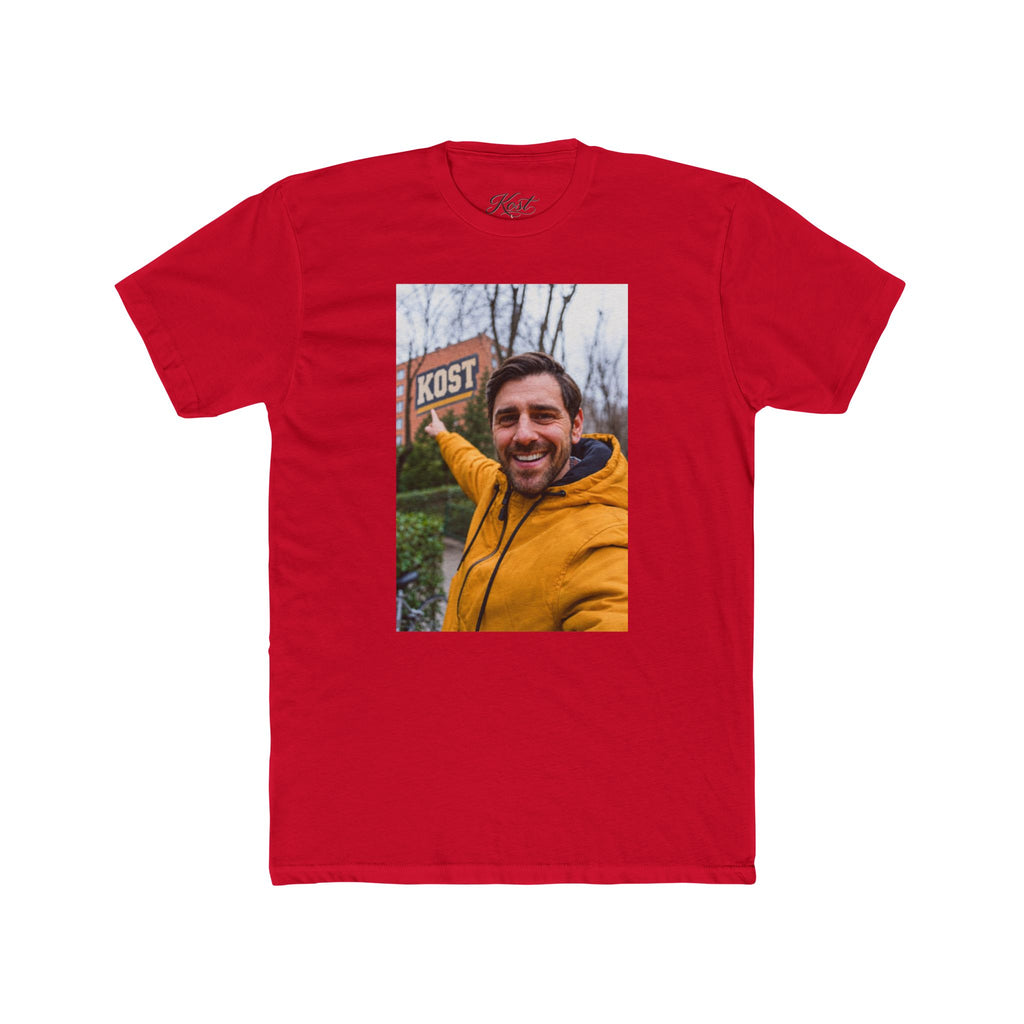Personalized Photo Cotton Crew T-Shirt
