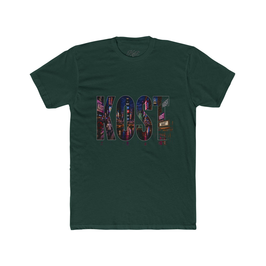 KOSTE Neon City Crew Tee — Vintage Nightlife Graphic T-Shirt