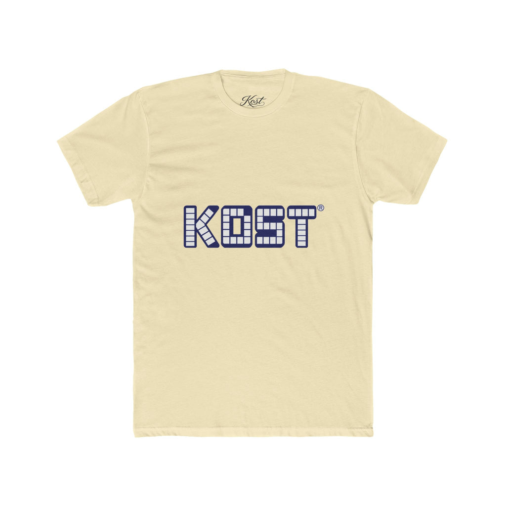 KOST® Retro Grid Logo Tee - Graphic Cotton T-Shirt