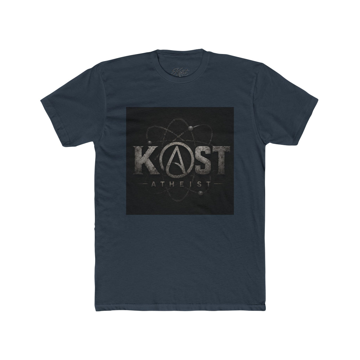 Atheist Logo Tee — Kast Emblem Graphic T-Shirt