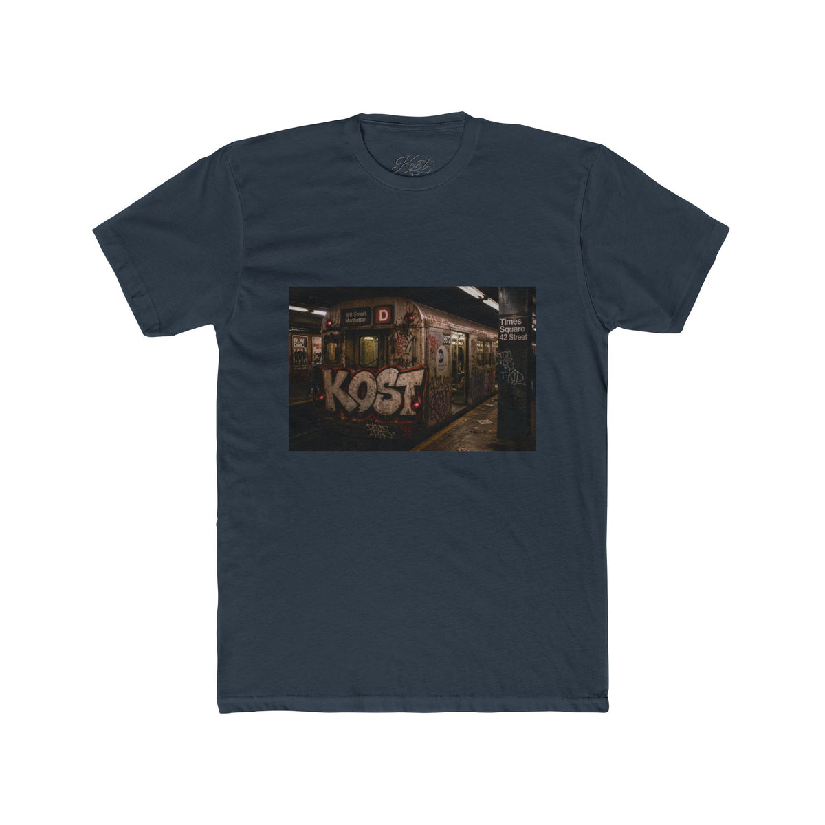 KOST Subway Graffiti Tee — Urban Streetwear Graphic T-Shirt