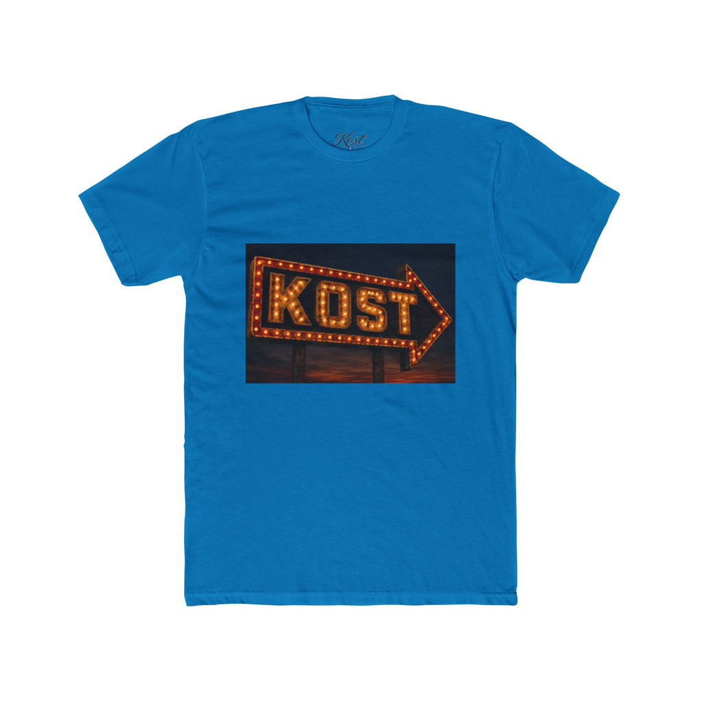 KOST Marquee Arrow Tee — Vintage Neon Sign Graphic T-Shirt