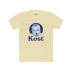 Retro Baby Face Tee — "Kost" Vintage Logo Cotton T-Shirt