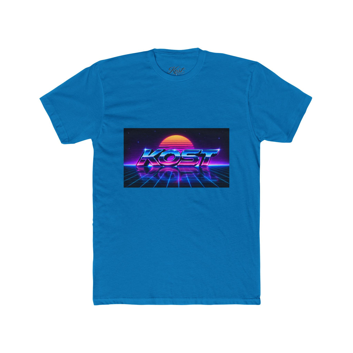 KOST Retro Neon Vaporwave Graphic T-Shirt
