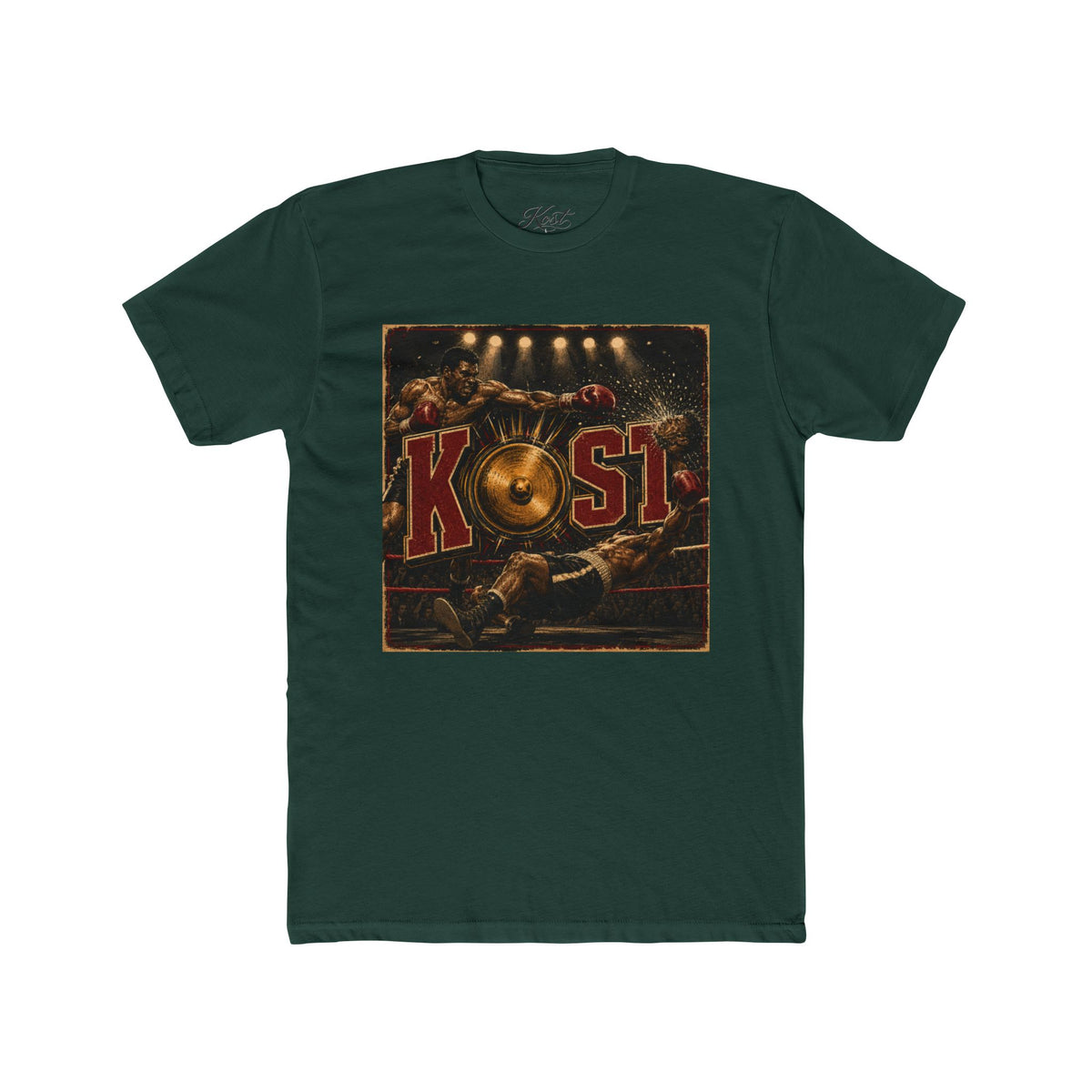 KOSI Vintage Boxing Tee – Retro Fight Night Graphic T-Shirt