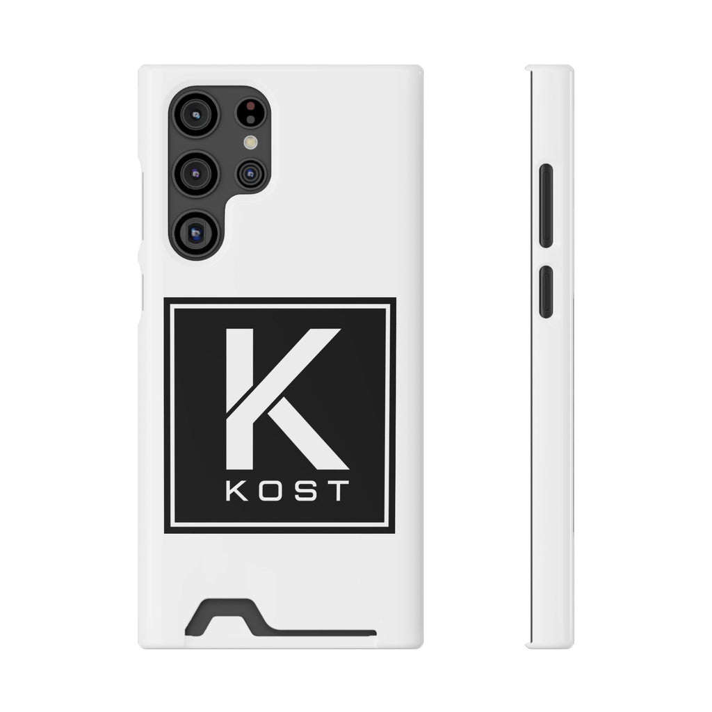 KOST Logo Phone Case with Card Holder