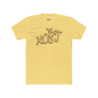 KOST Script Logo Tee — Vintage Rhinestone Lettering Cotton T-Shirt