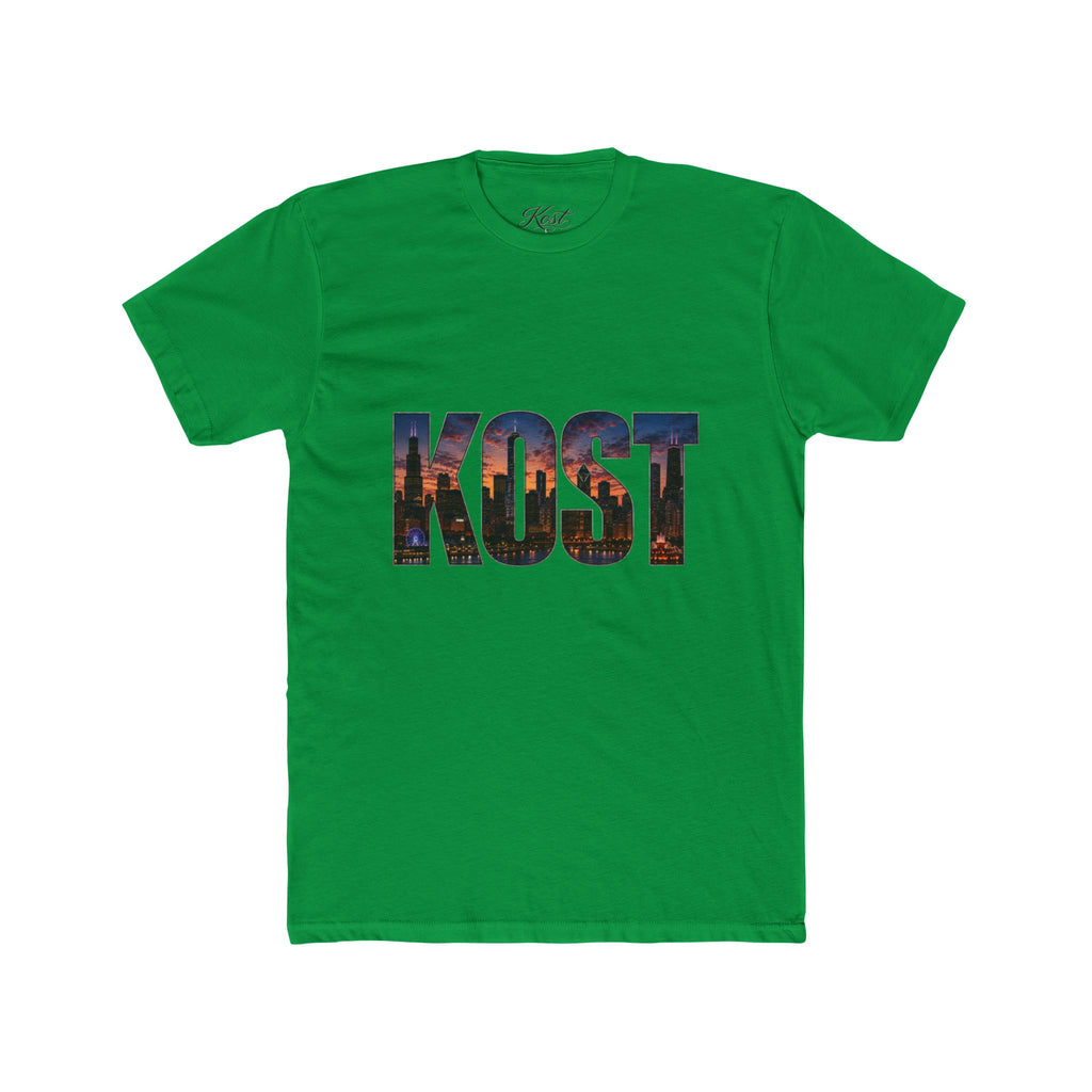 KOST City Skyline Tee — Urban Nightscape Graphic T-Shirt