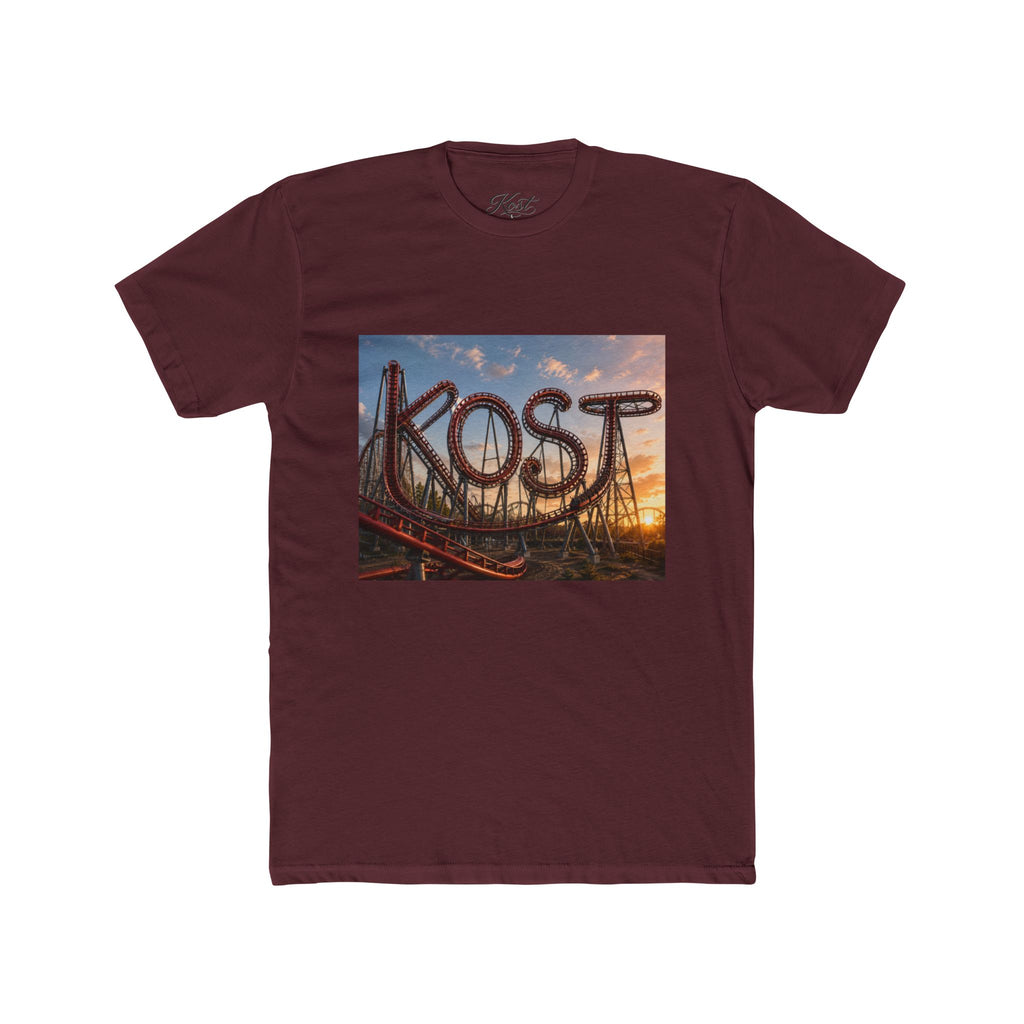 KOST Roller Coaster Graphic Tee — Sunset Amusement Park T-Shirt
