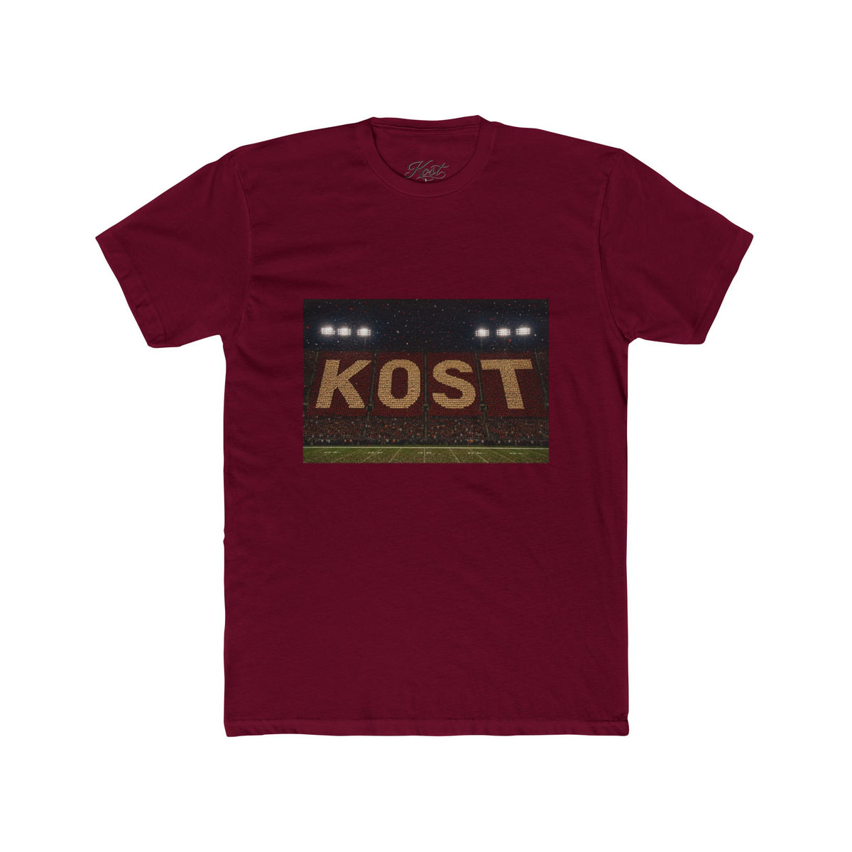 KOST Stadium Lights Graphic Tee — Vintage Sports Field Logo T-Shirt