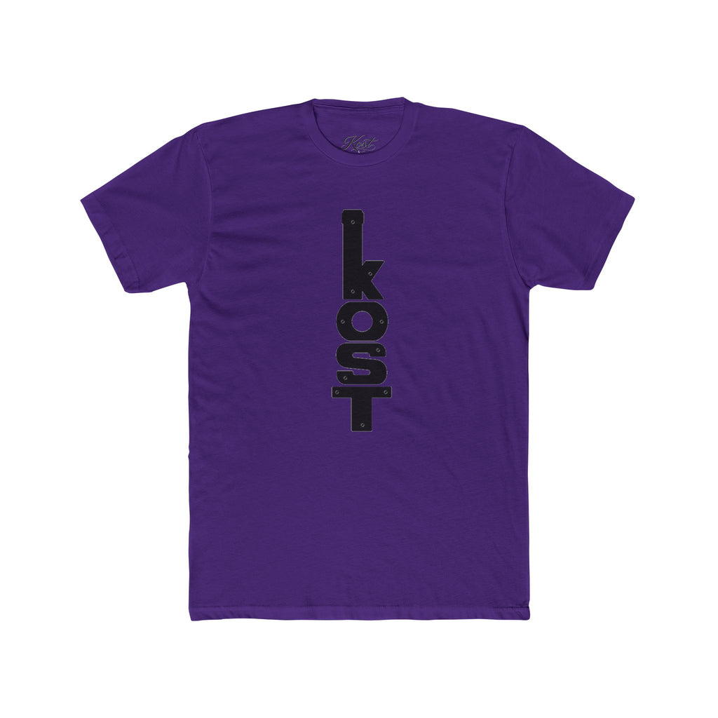 KOST Minimalist Typography Cotton Crew Tee