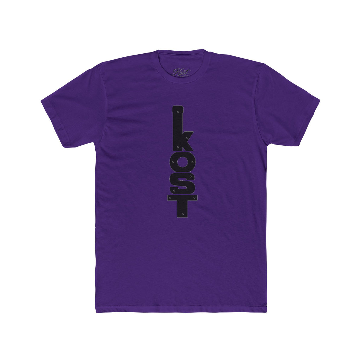 KOST Minimalist Typography Cotton Crew Tee